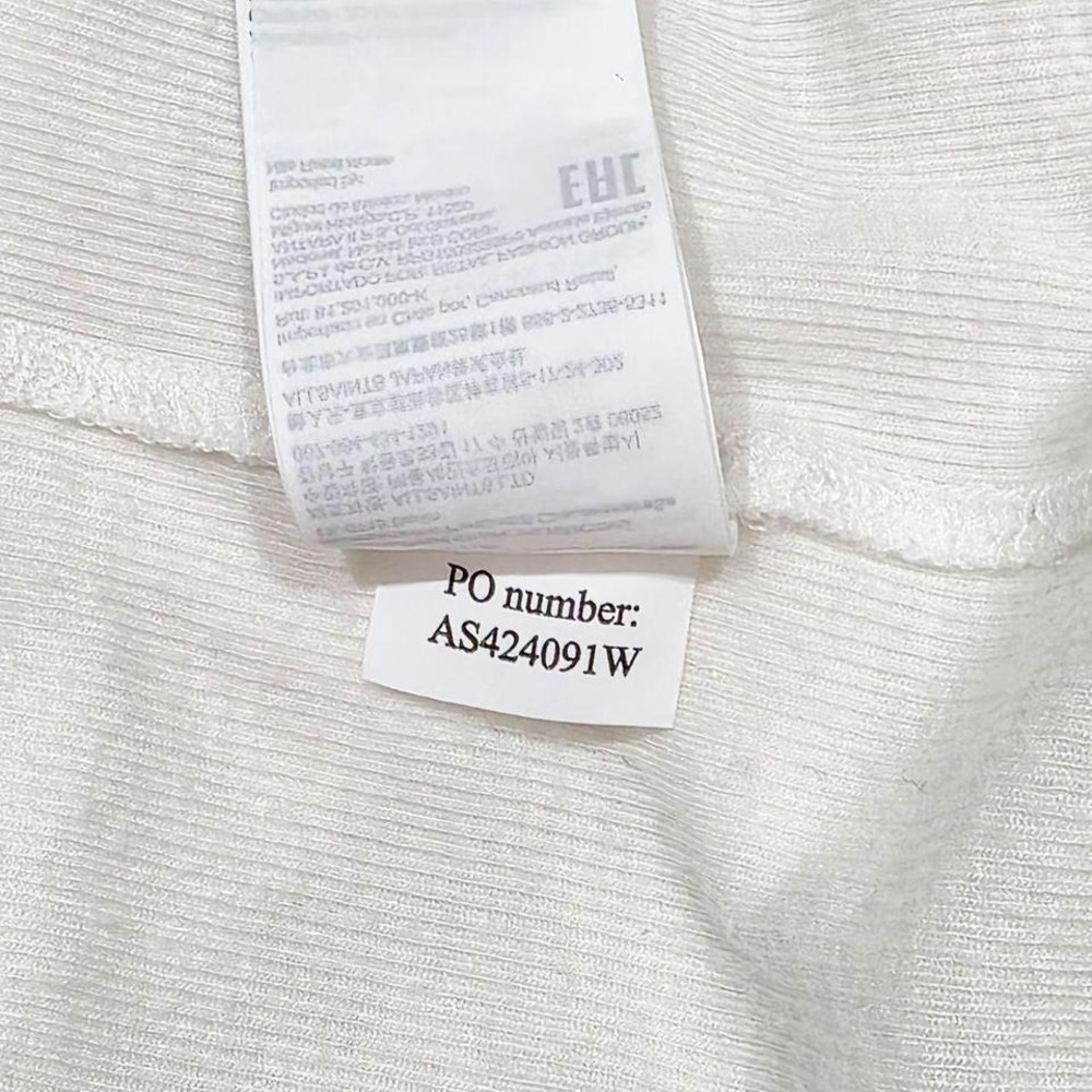 AllSaints Womens White Ribbed Tank Top Sleeveless Crew Neck XS AS424091W - Picture 6 of 8